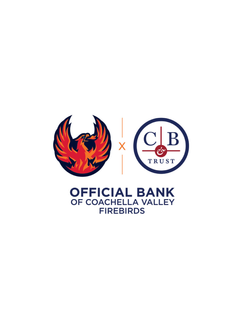 Official Bank of Coachella Valley Firebirds